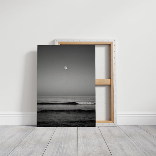 Moonlit Tide and Quiet Reflections