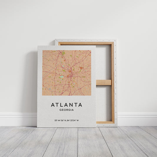 Atlanta, Mapped in Amber
