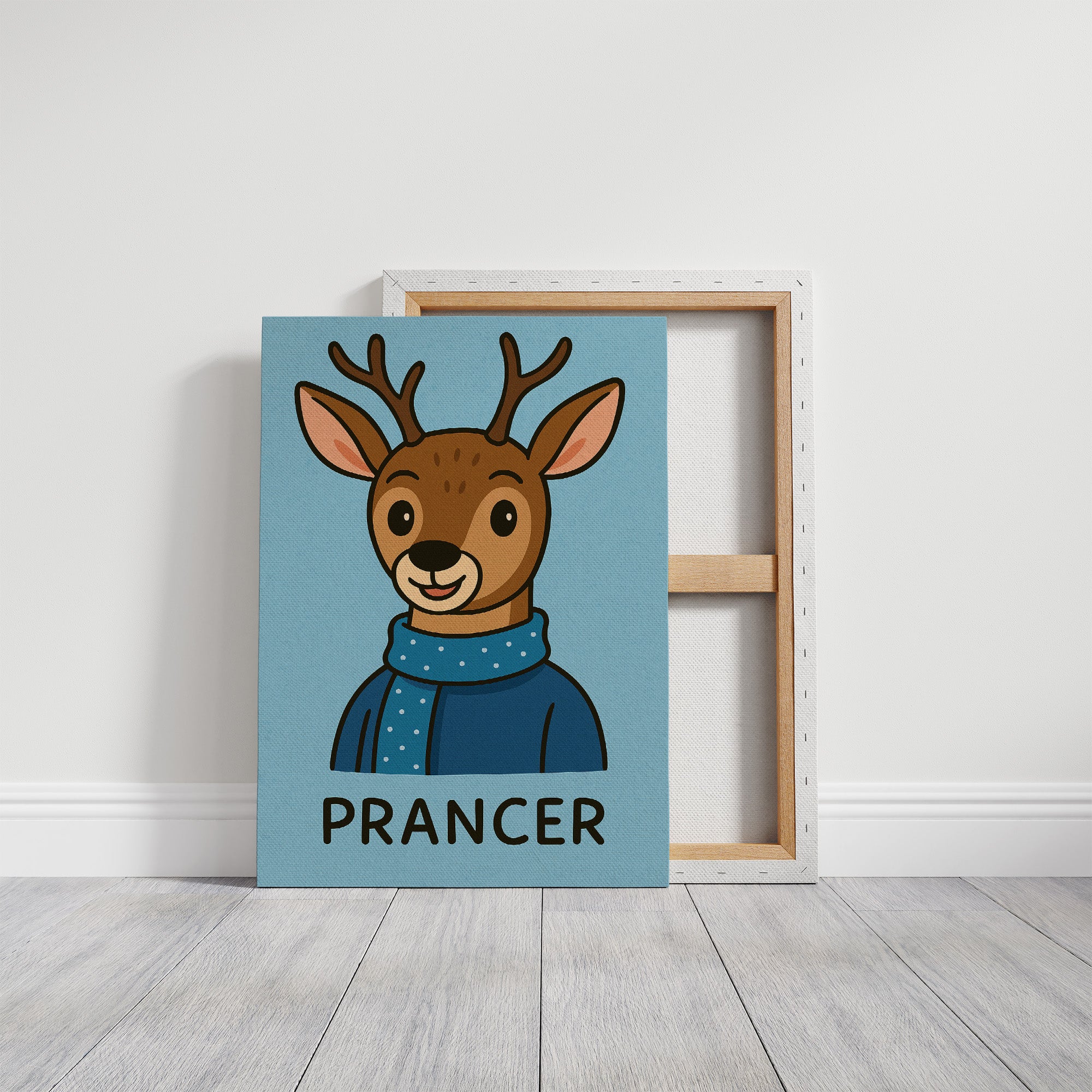 Reindeer Wears Winter's Joy