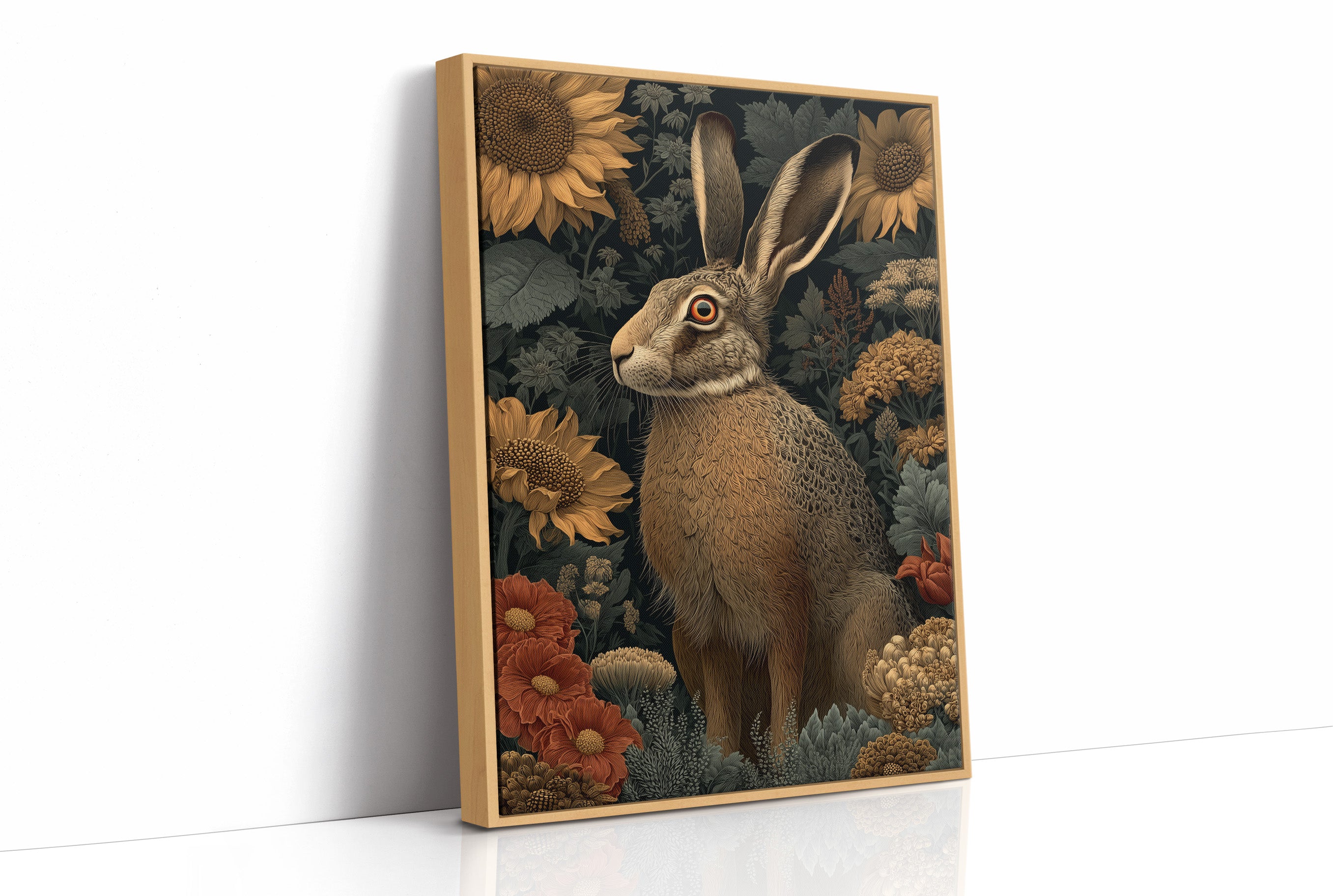 The Hare Who Watched the Garden