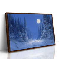 Frost Path Under Winter's Glow