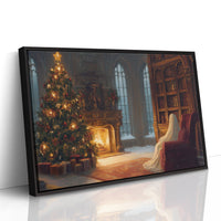 Silent Night In The Library Castle