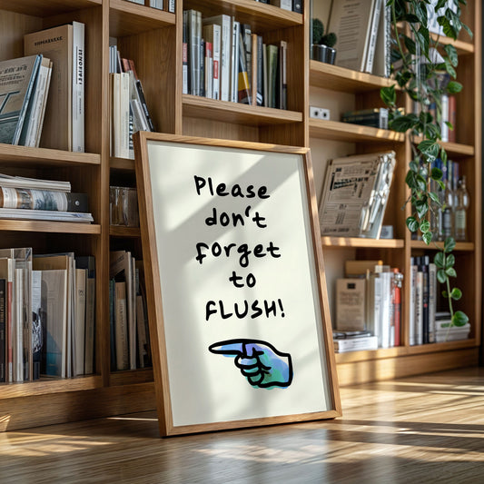Gentle Reminders Keep Bathrooms Fresh