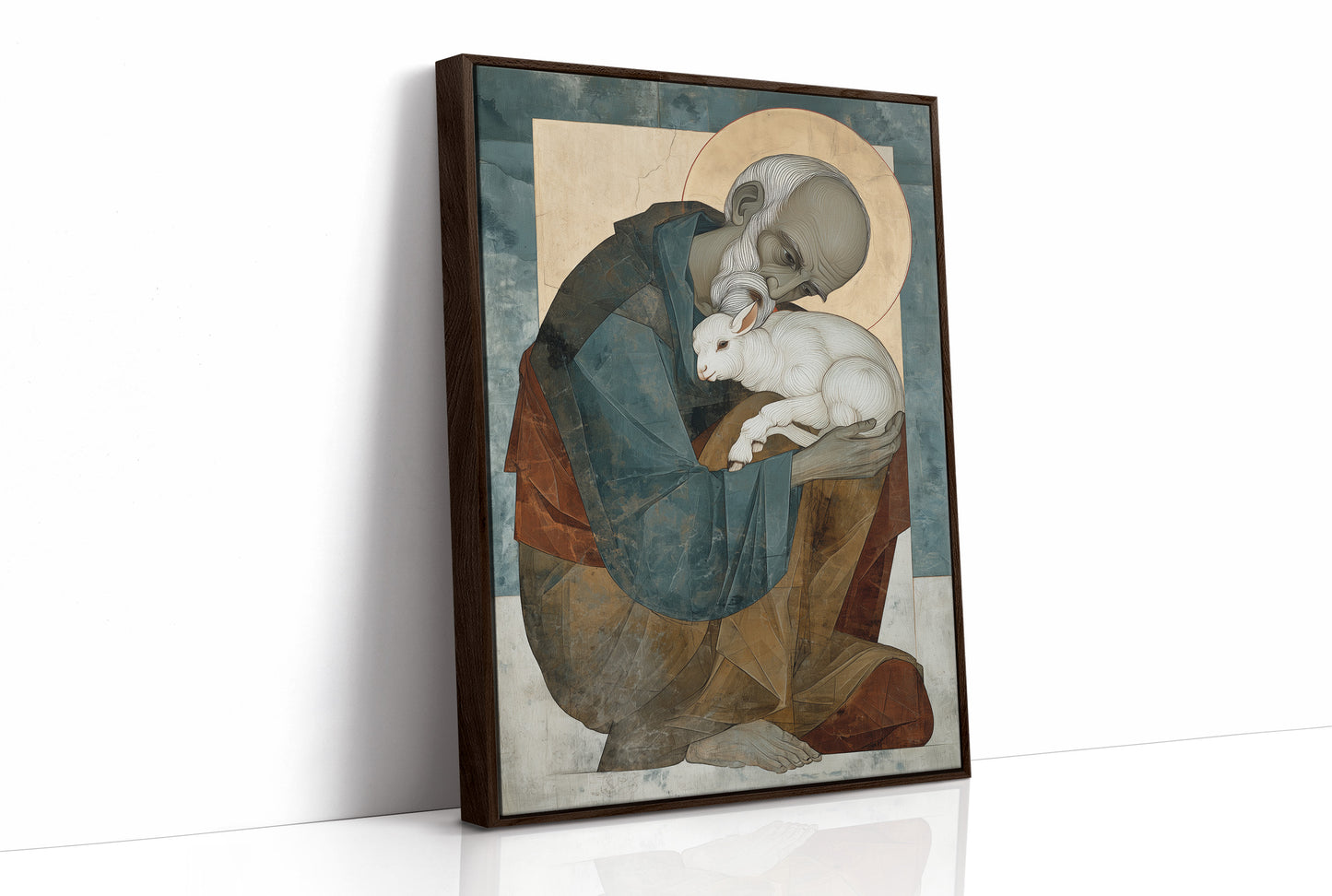 Innocence Cradled in Sacred Embrace