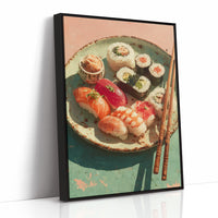 Sushi in Golden Light