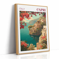 Sunlit Cliffs of Capri
