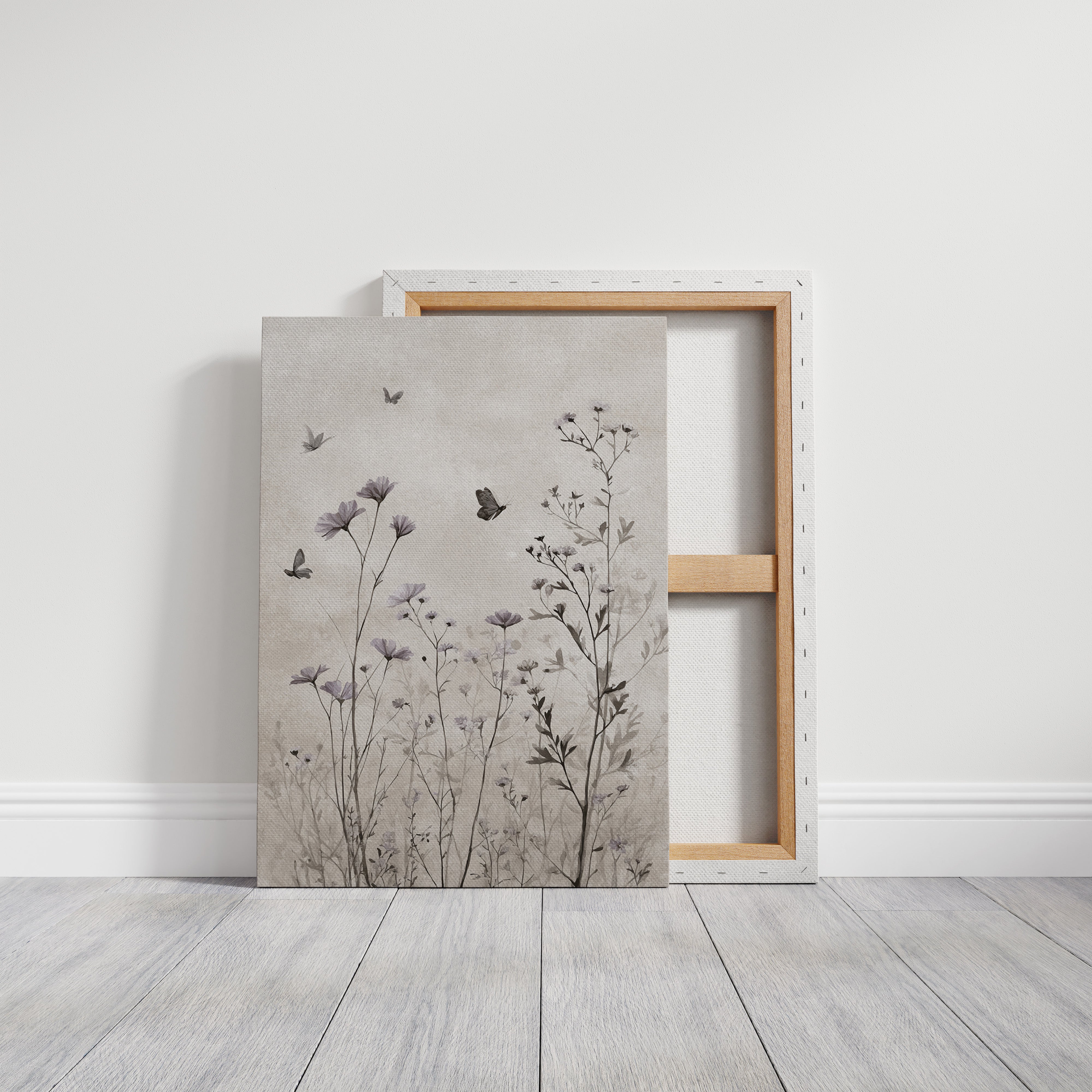 Fluttering Through Silent Meadows