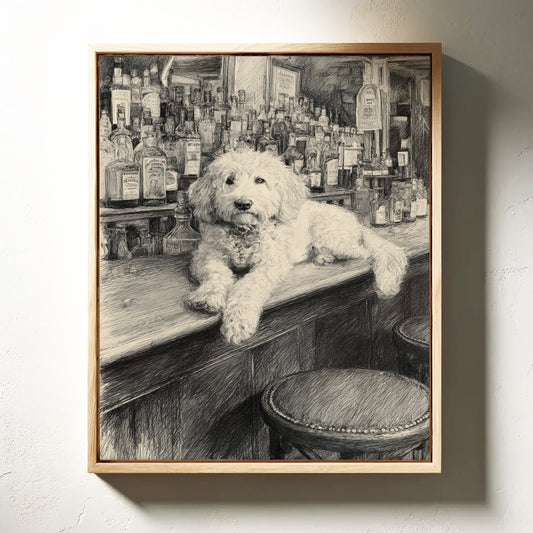 The Barkeeper's Loyal Companion