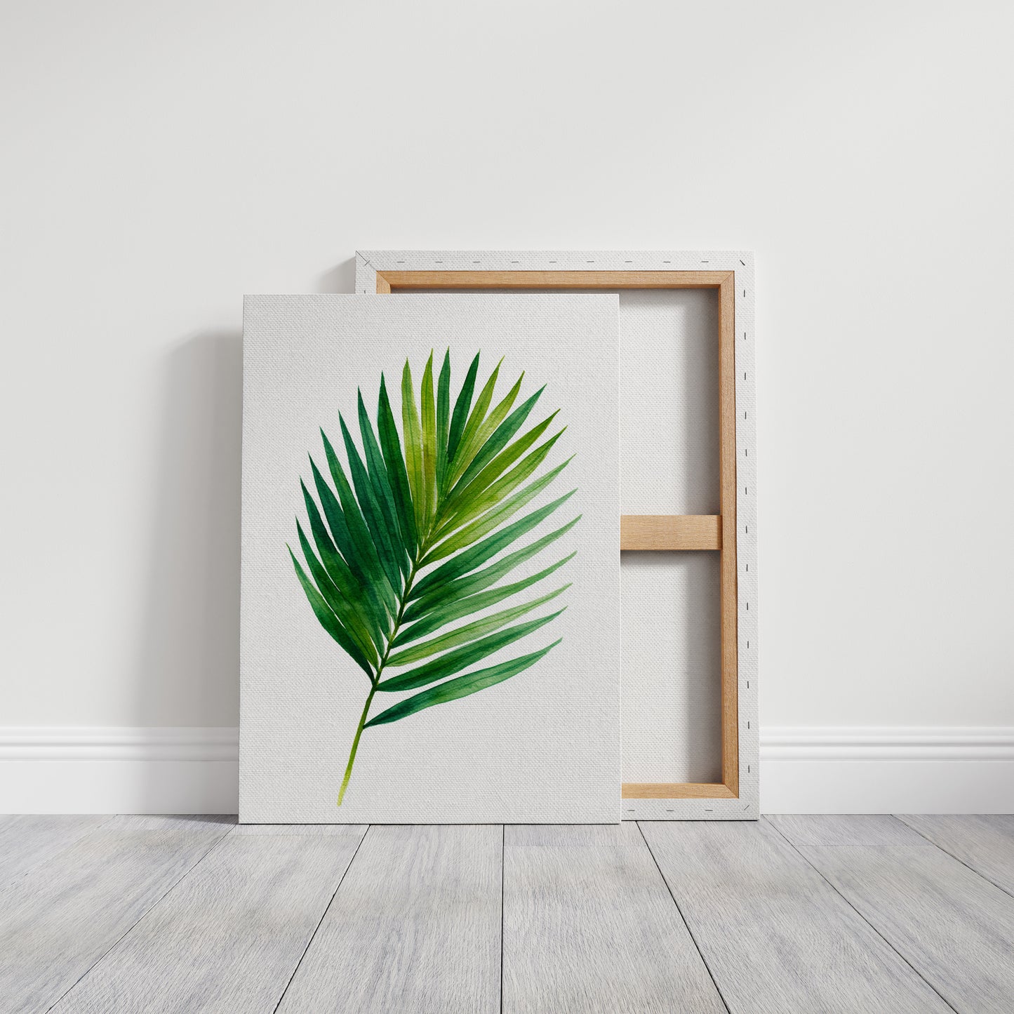 Emerald Fronds in Gentle Breeze