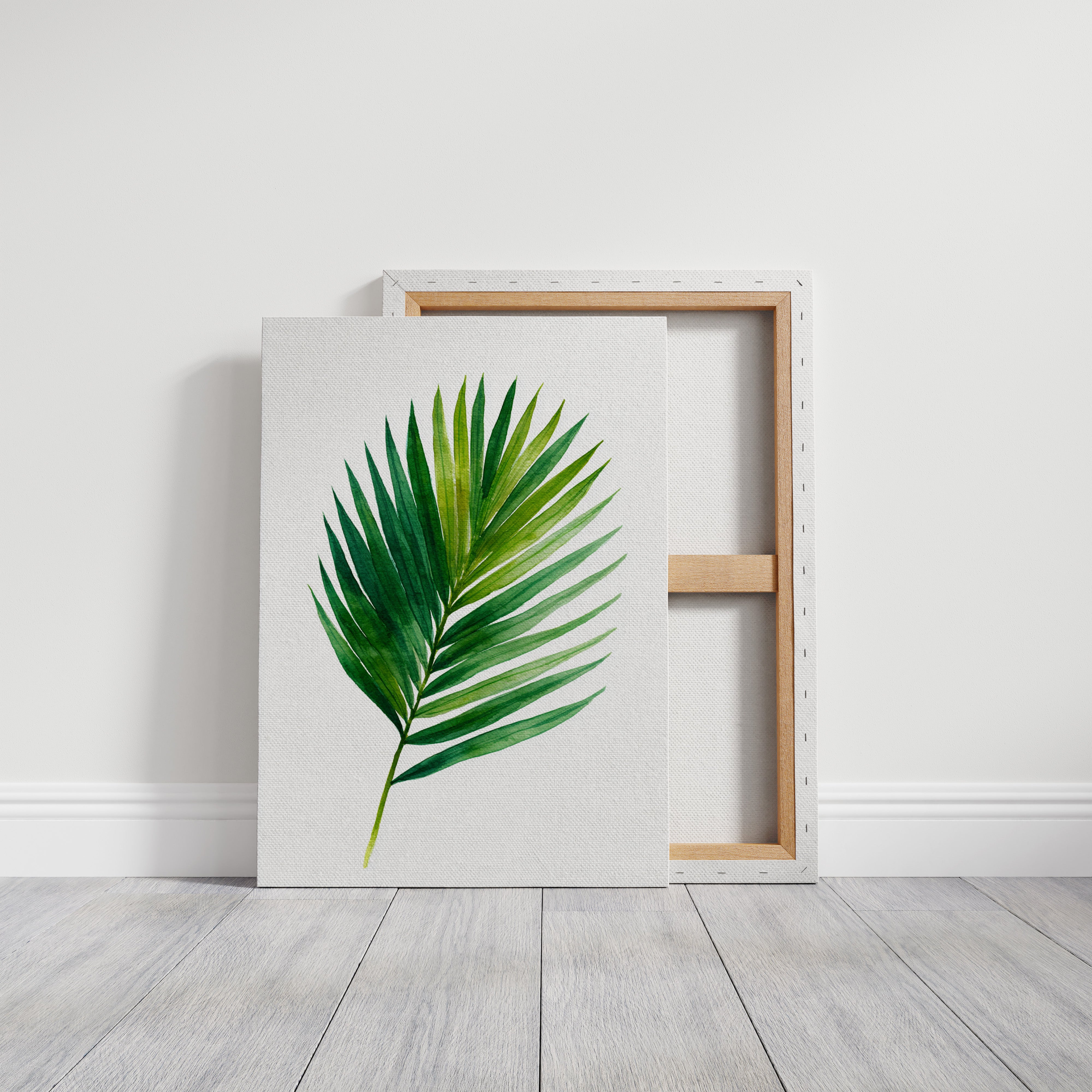 Emerald Fronds in Gentle Breeze