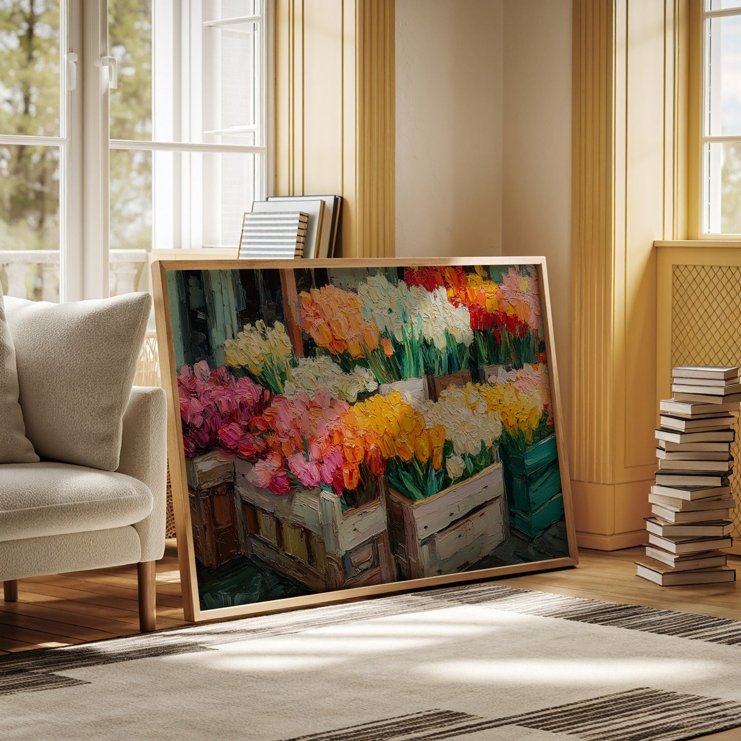 Harvest of Colorful Petals