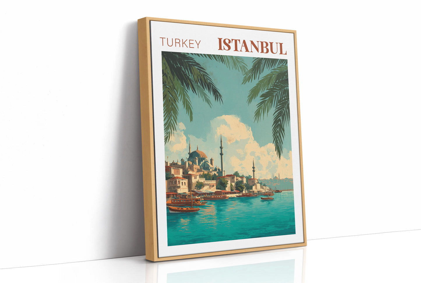 Golden Light Over Istanbul