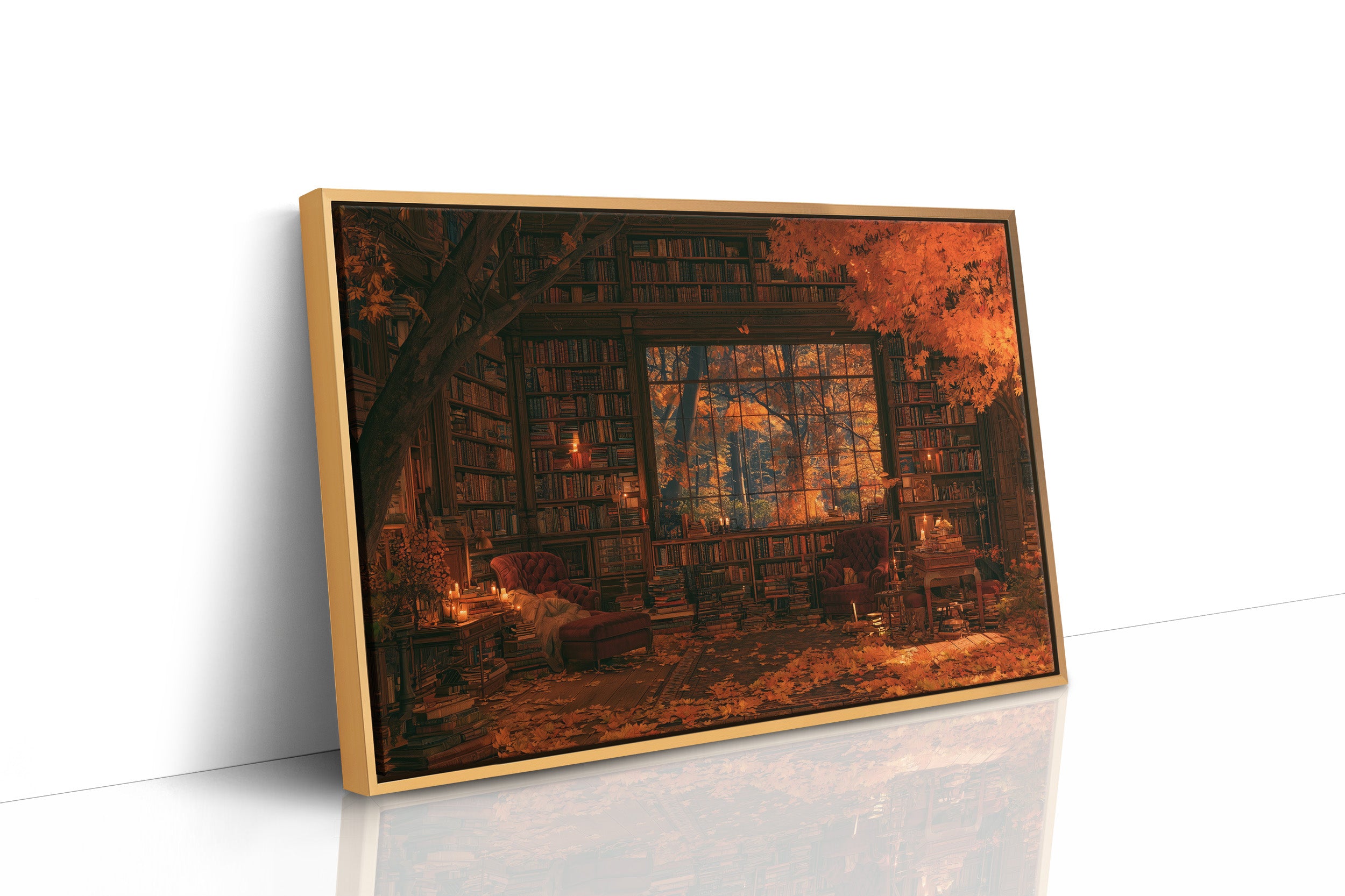 Autumn Library Reverie