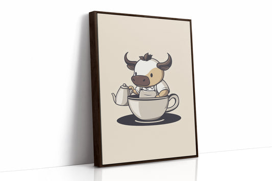 Teacup Barista Makes Morning Magic