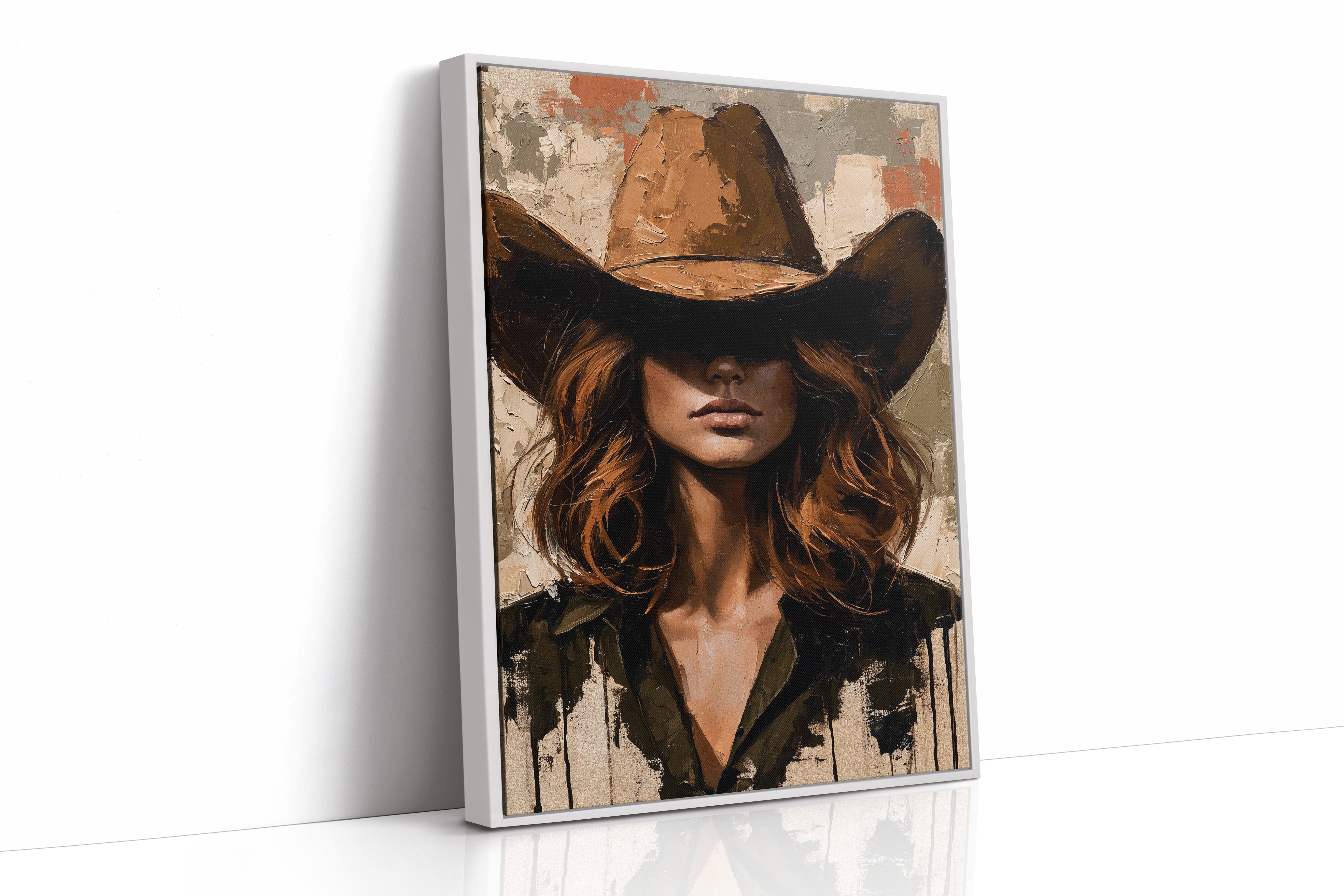 Caramel Brim, Copper Hair, Full Shadow