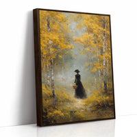 Autumn Path Leads Her Onward