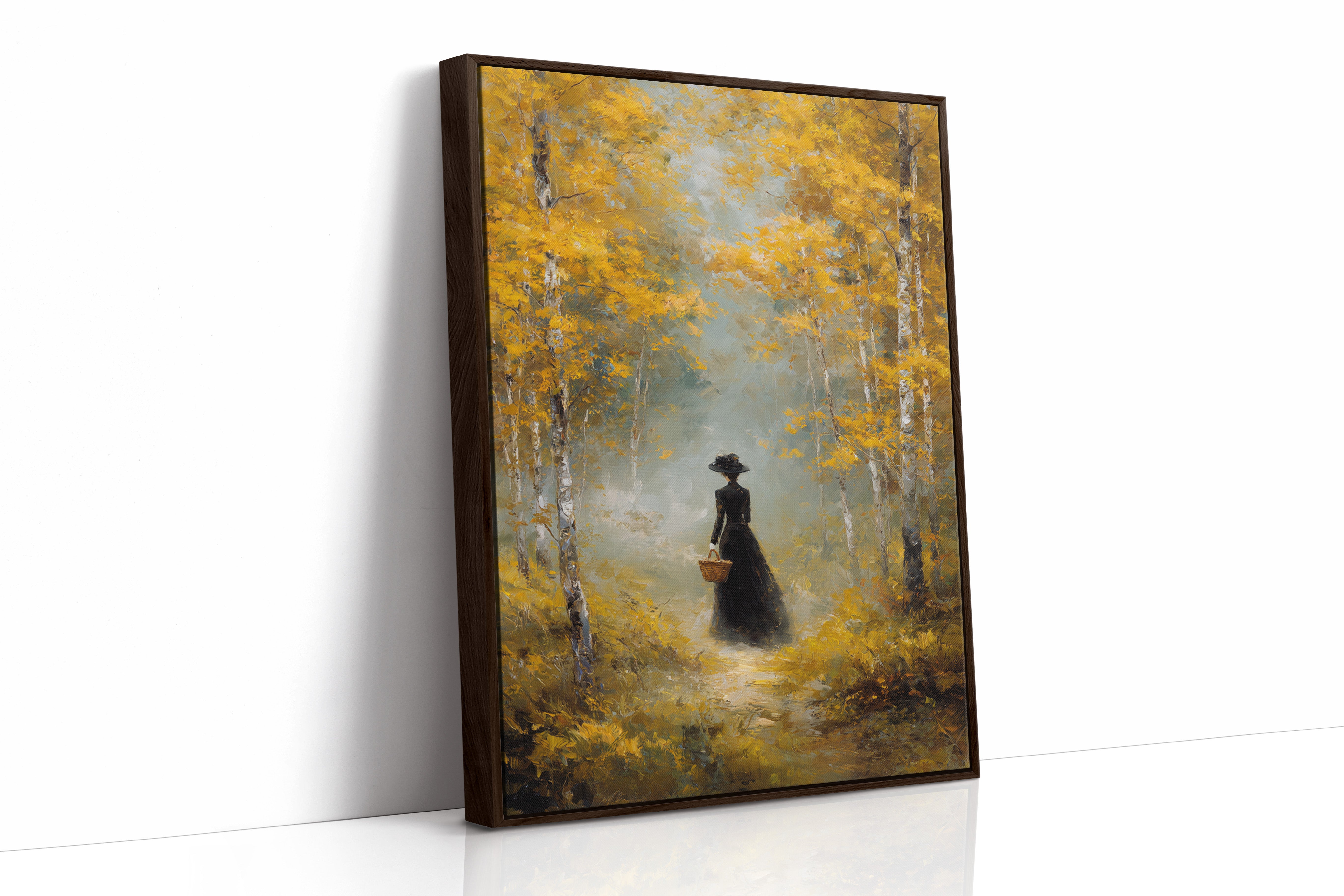 Autumn Path Leads Her Onward