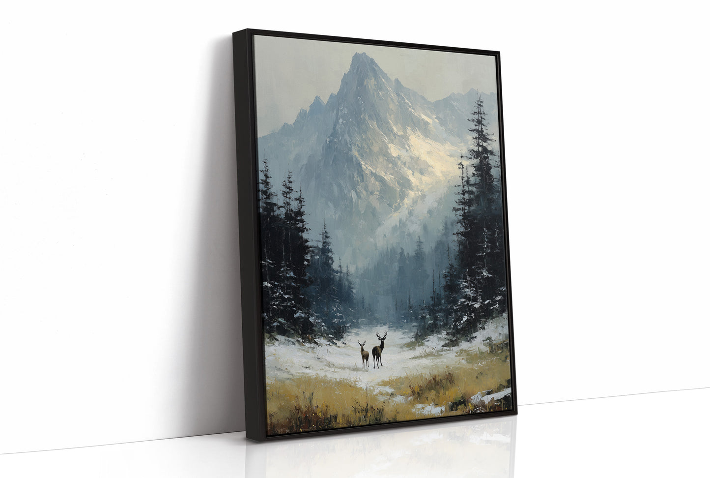 Two Deer, One Peak