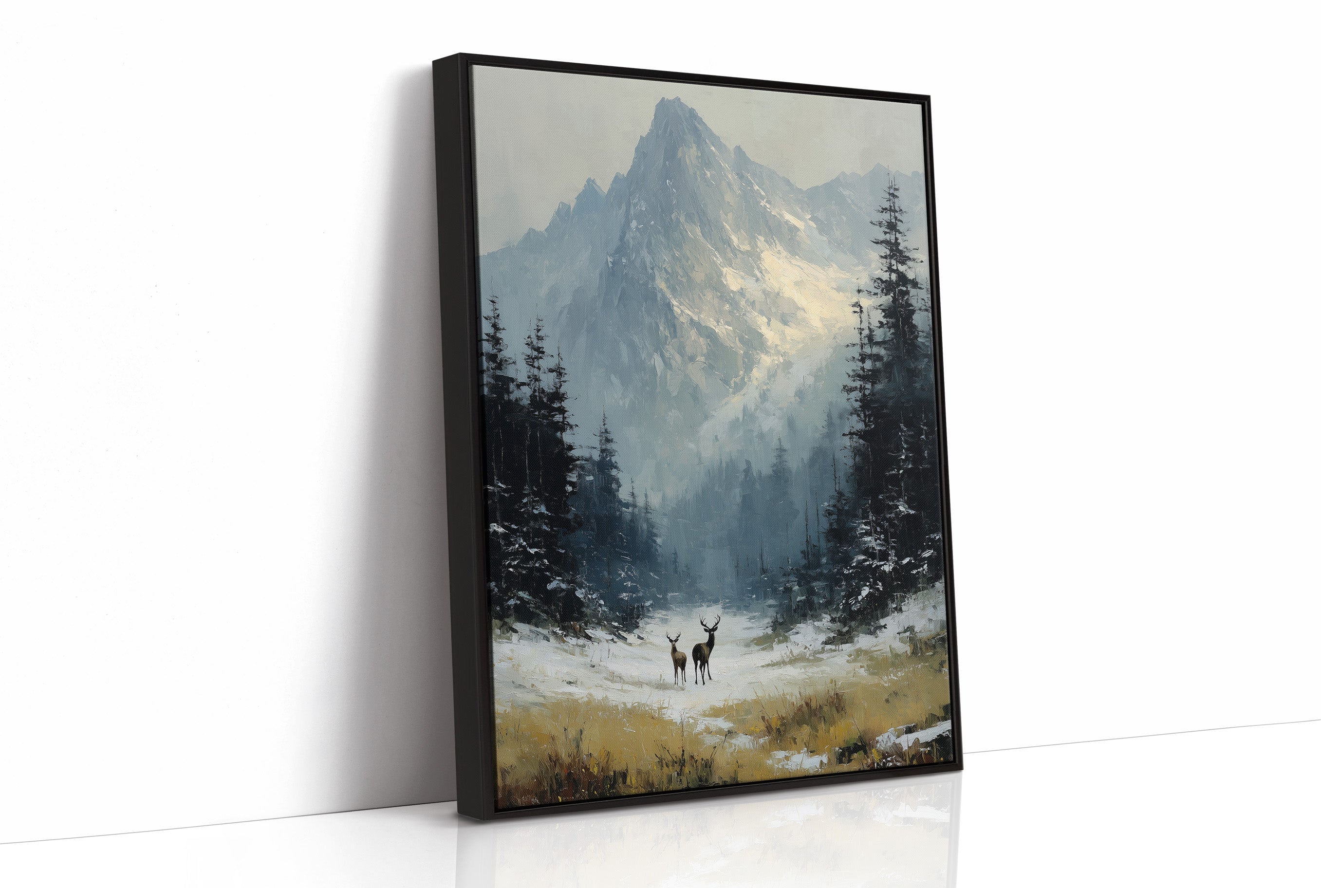 Two Deer, One Peak