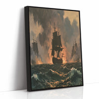 Ghost Fleet On Burning Seas