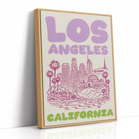 Los Angeles, Bubble Letter Skyline