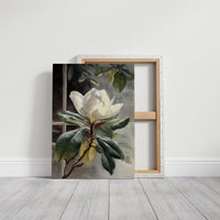 Petals Beneath the Window's Gaze