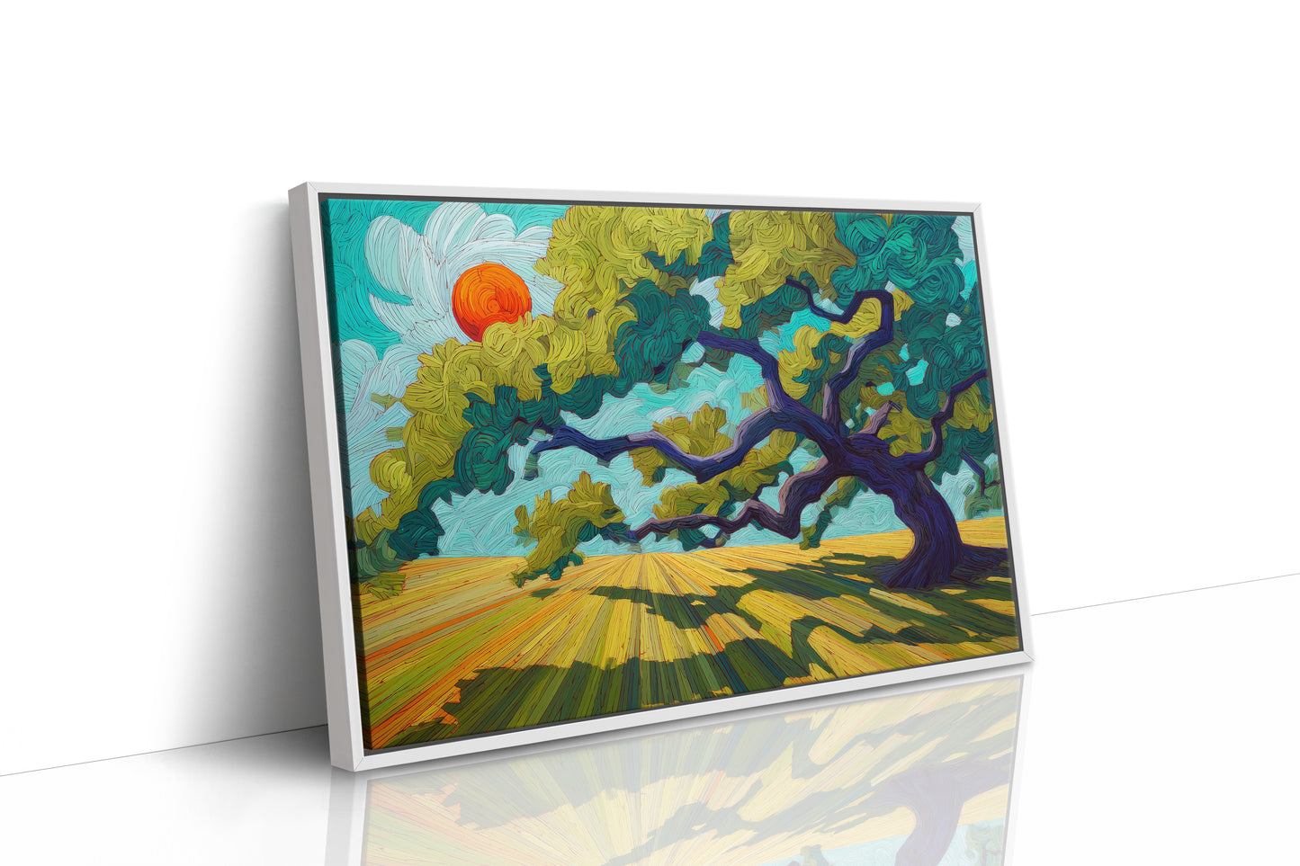 Ancient Oak Dances With Sunlight