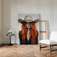 Cowgirl Ember – Rustic Elegance in Red