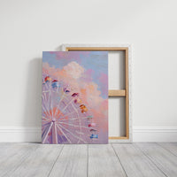 Pastel Skies and Ferris Dreams