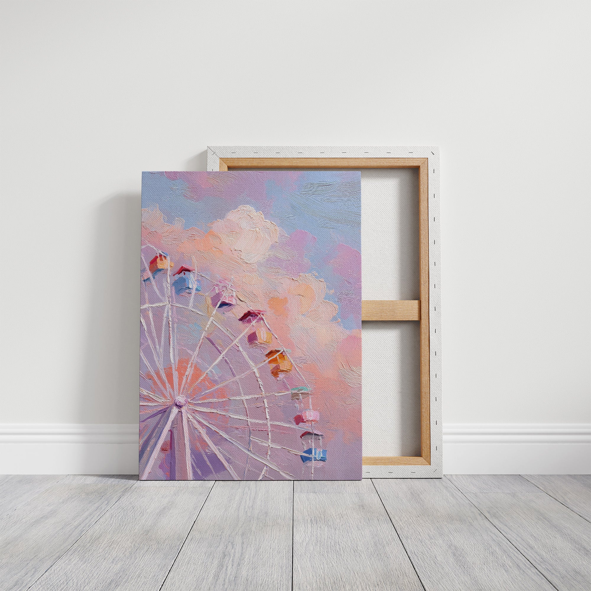 Pastel Skies and Ferris Dreams
