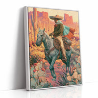 Vaquero at the Painted Mesa