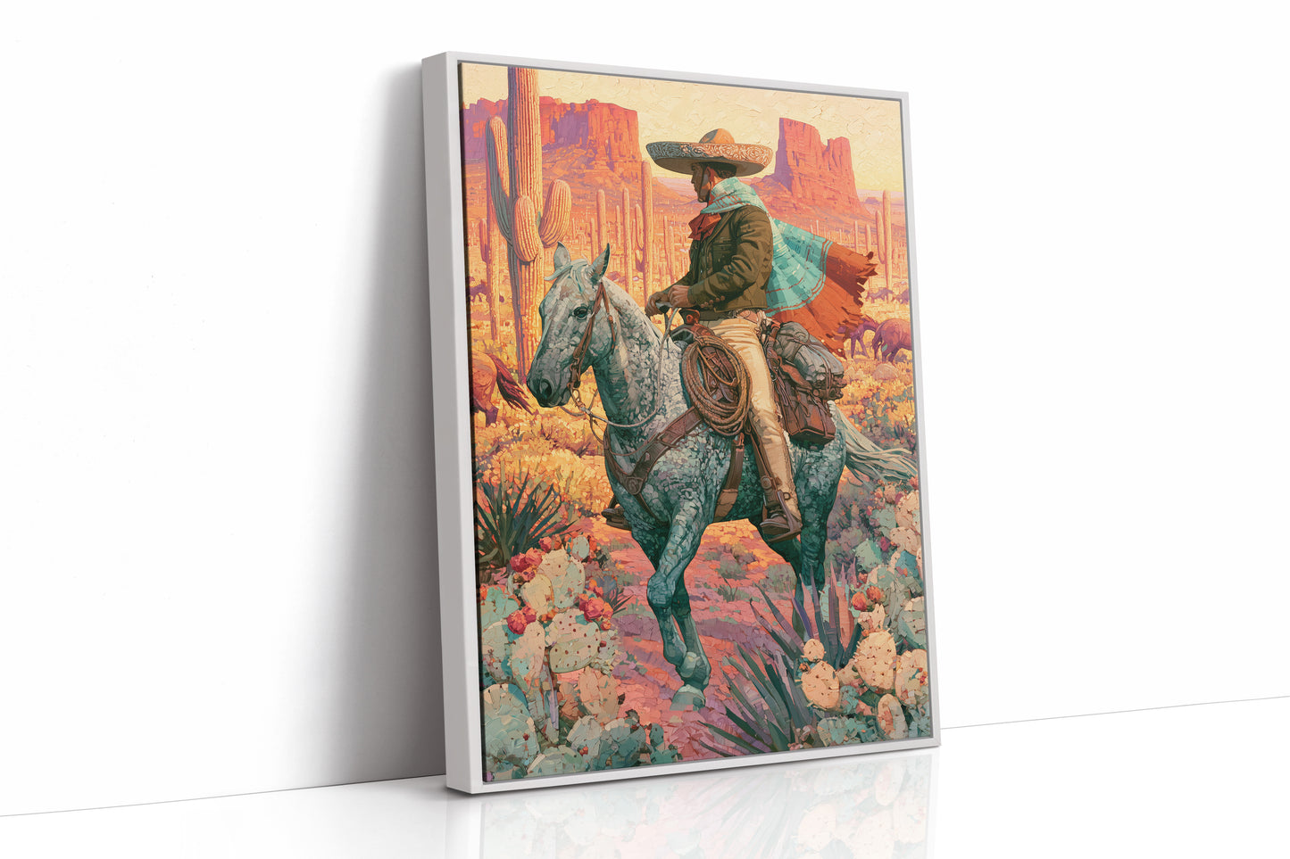 Vaquero at the Painted Mesa