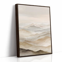 Peaks Float In Morning Mist