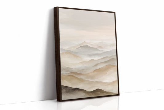 Peaks Float In Morning Mist