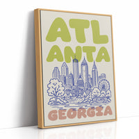 Atlanta, Bubble Letter Skyline
