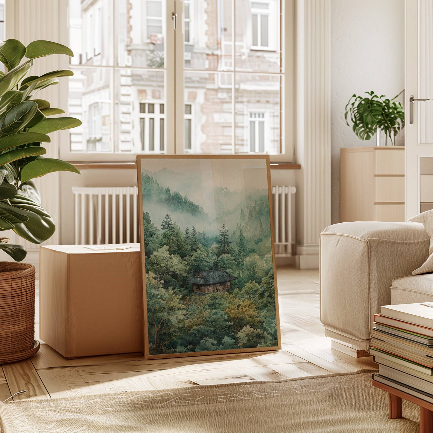 Mountain Mist Shelters Ancient Temple