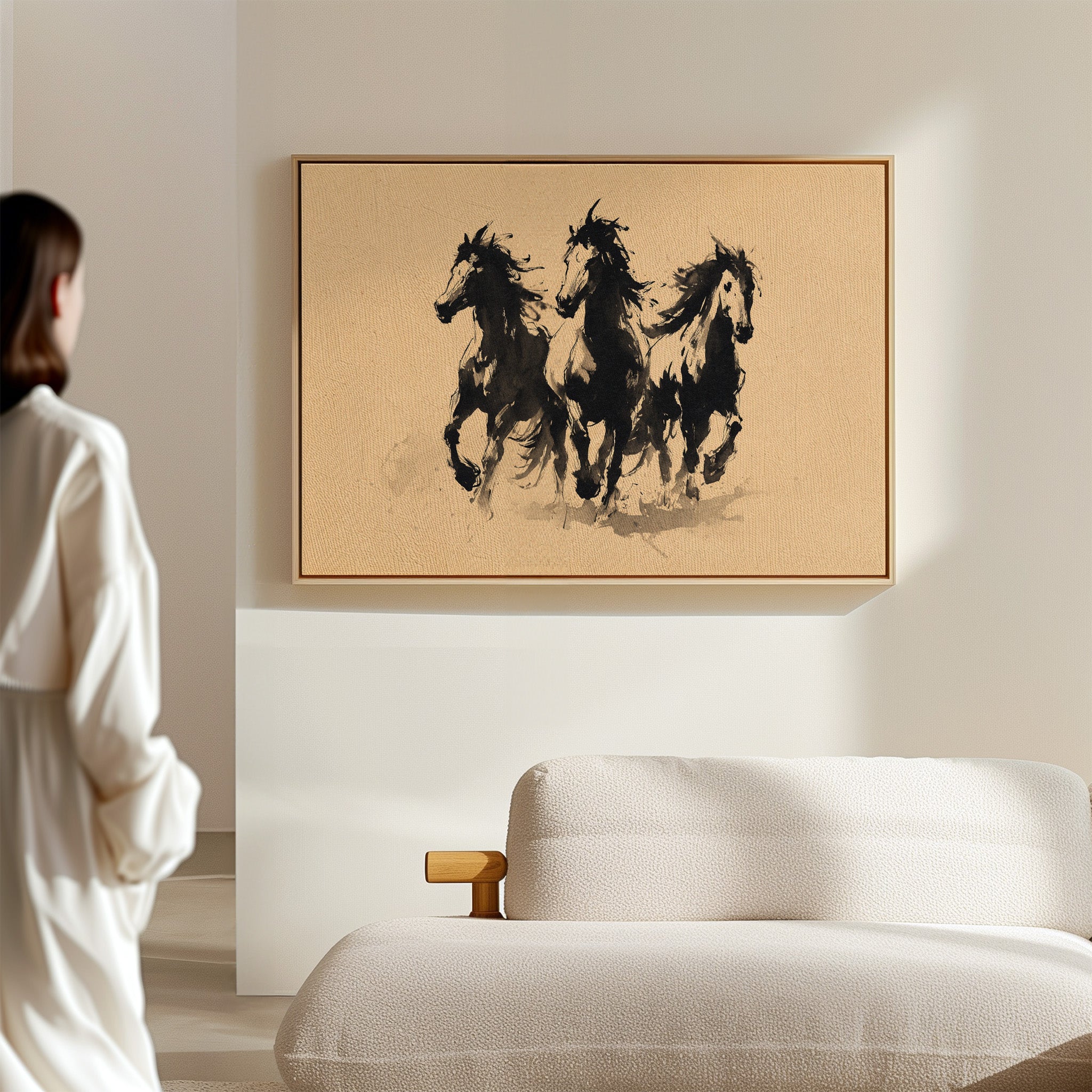 Wild Horses Dance In Ink
