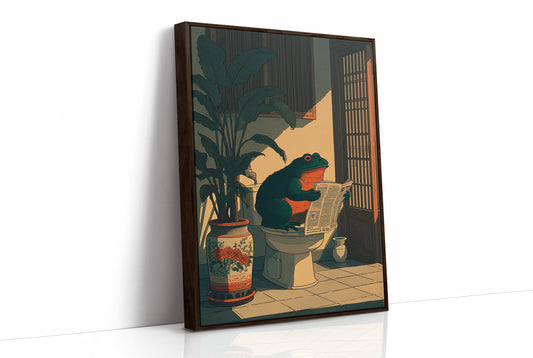 Wise Toad's Morning Paper Ritual