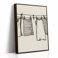 Linens Dance In Morning Light