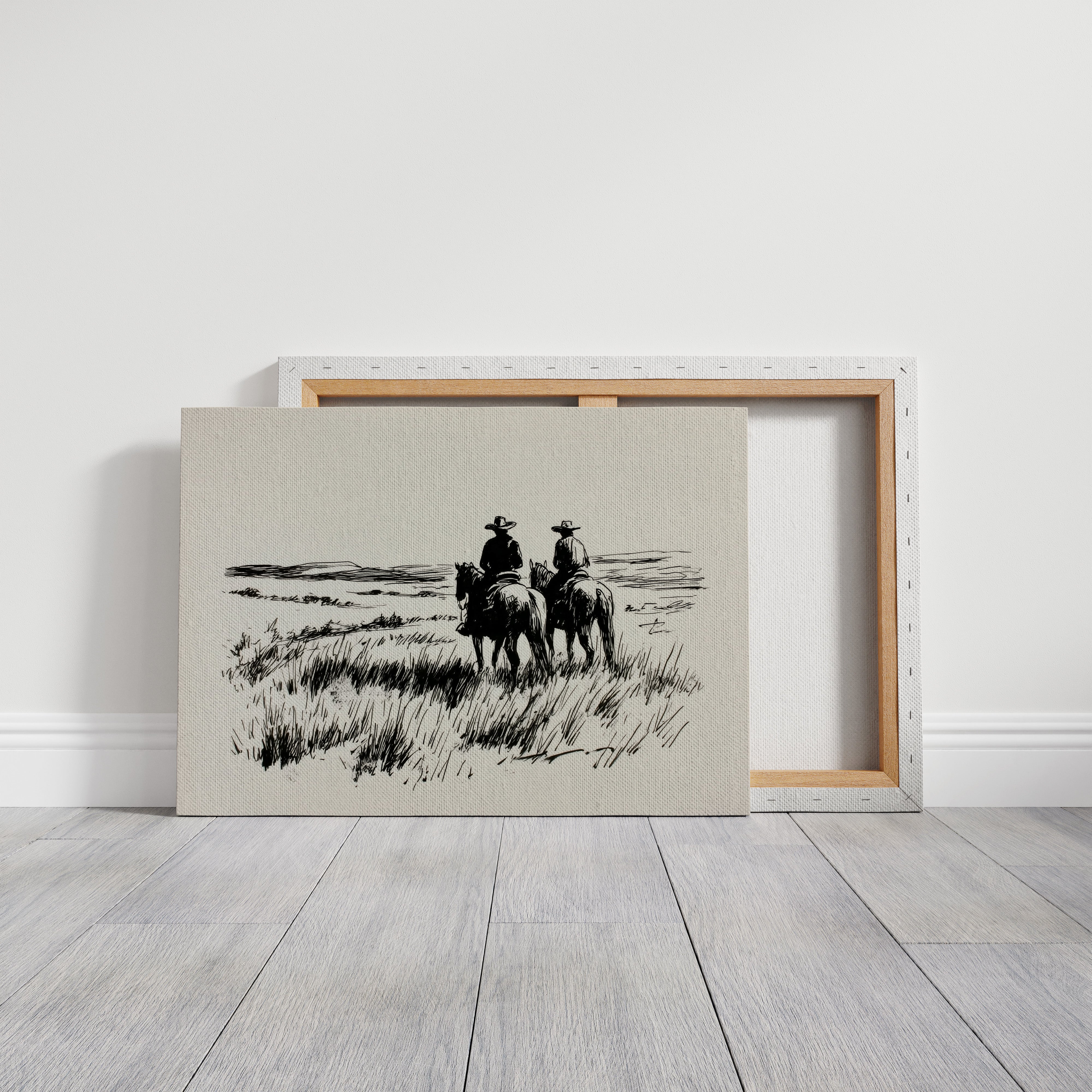 Prairie Grass Remembers Their Hoofbeats