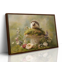 Tiny Guardian Of Mossy Throne