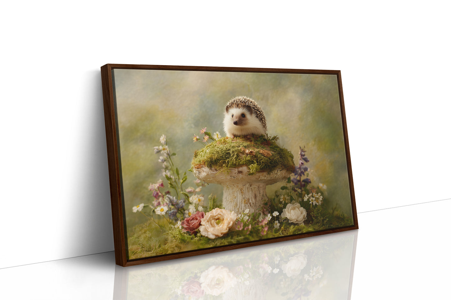 Tiny Guardian Of Mossy Throne