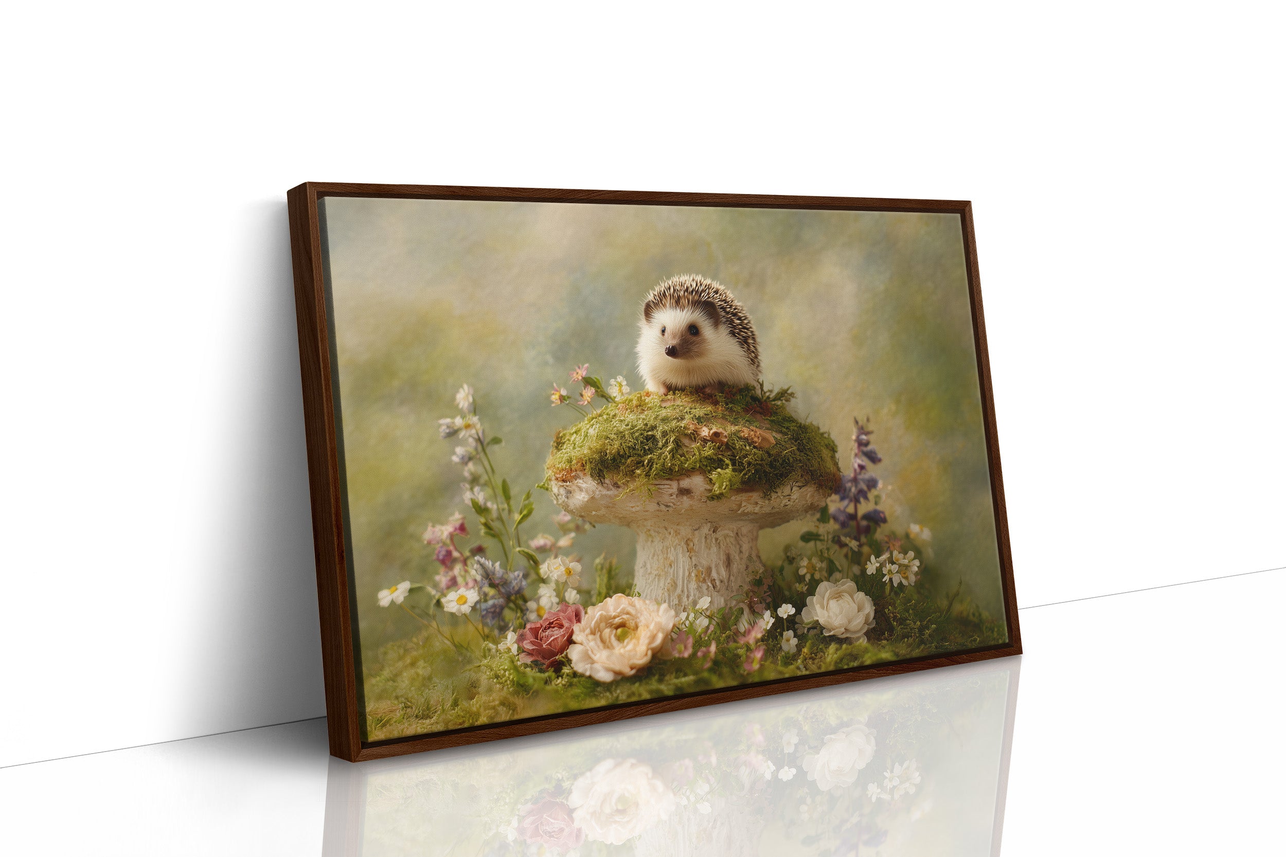 Tiny Guardian Of Mossy Throne