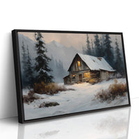 Snow Blankets The Mountain Hideaway