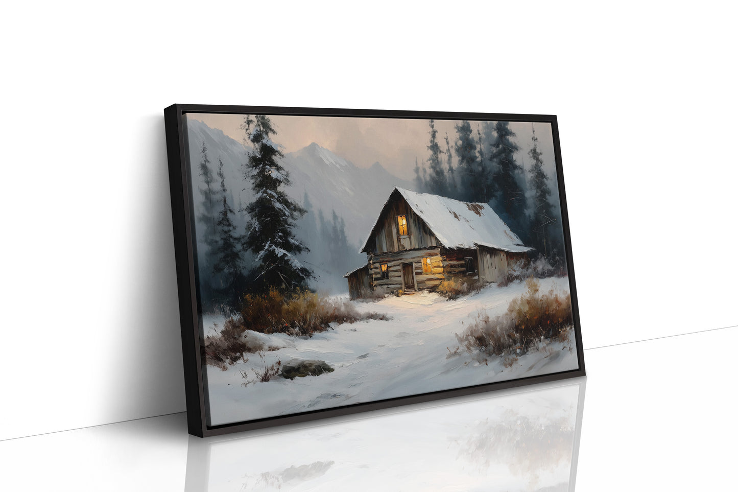 Snow Blankets The Mountain Hideaway