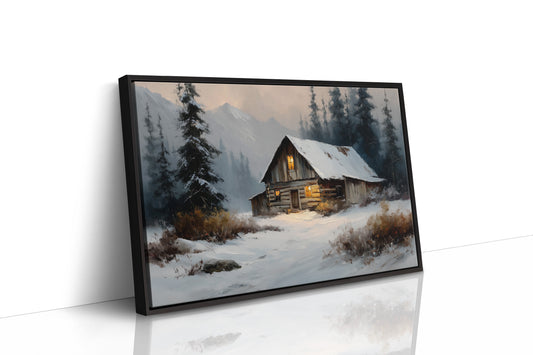 Snow Blankets The Mountain Hideaway