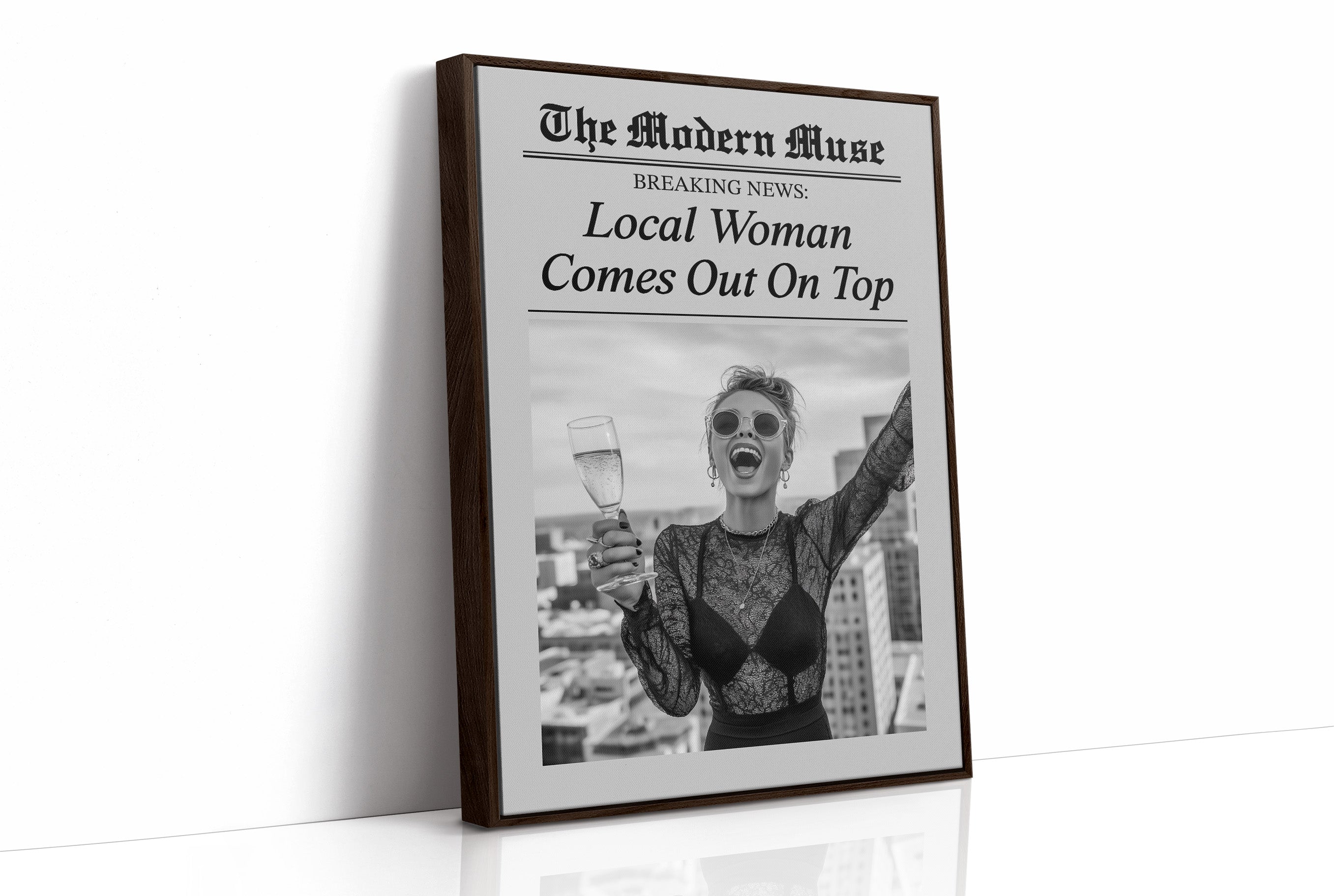 Local Woman Comes Out On Top