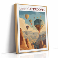 Dawn Drifts Over Cappadocia