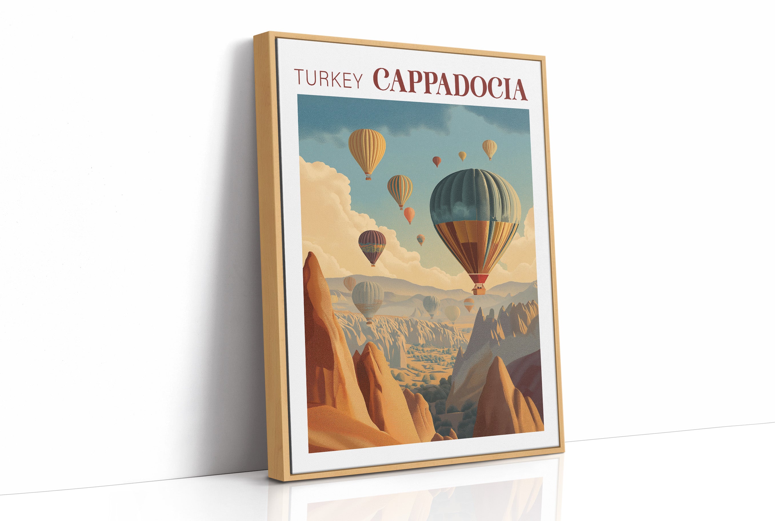 Dawn Drifts Over Cappadocia