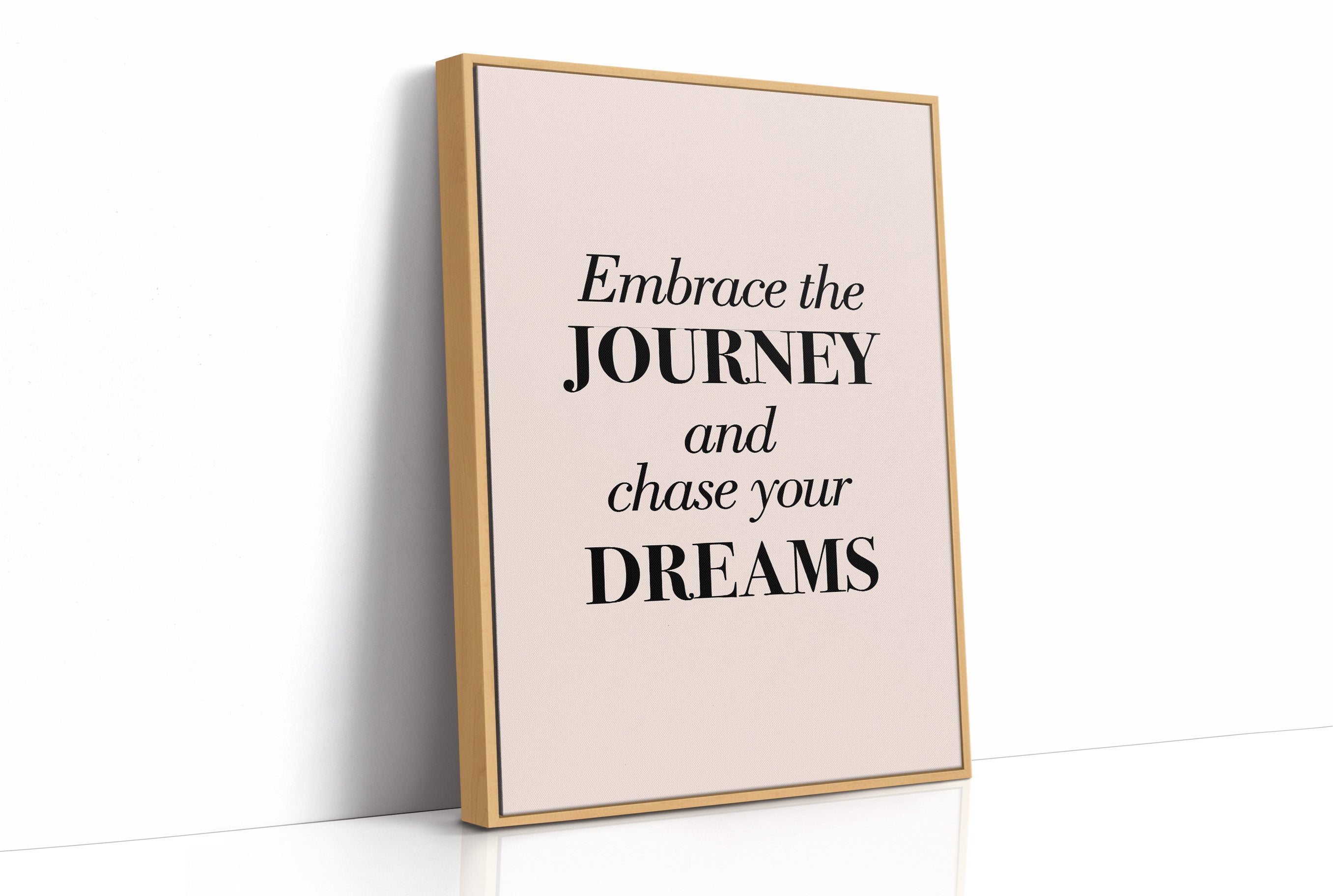 Embrace the Journey Chase Your Dreams